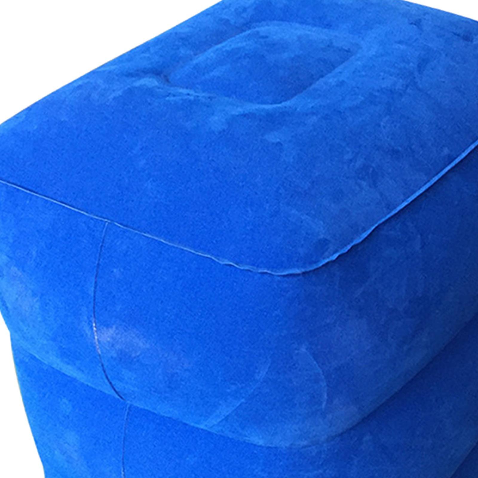 Travel Footrest Pillow Relax Inflatable feet pillow for Camping Cars Travel