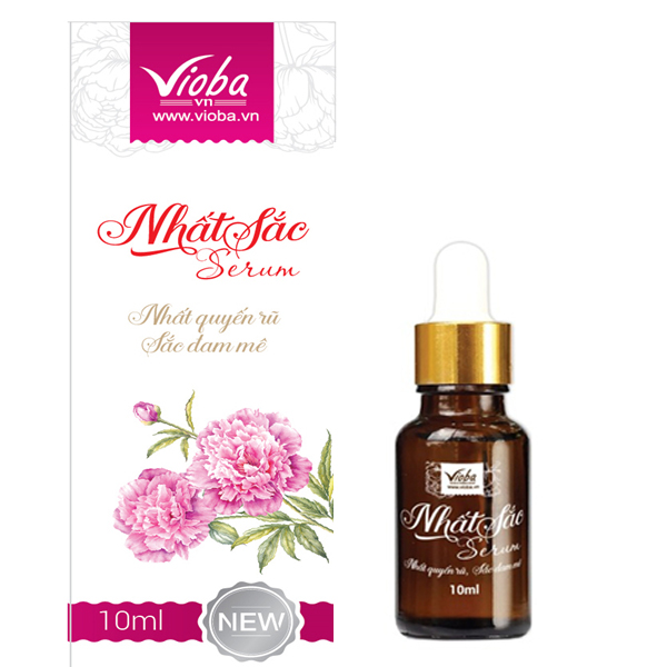 Bộ 2 sản phấm Nhất Sắc serum của Vioba Giảm mụn, mờ thâm,nám da, tàn nhang (10ml)