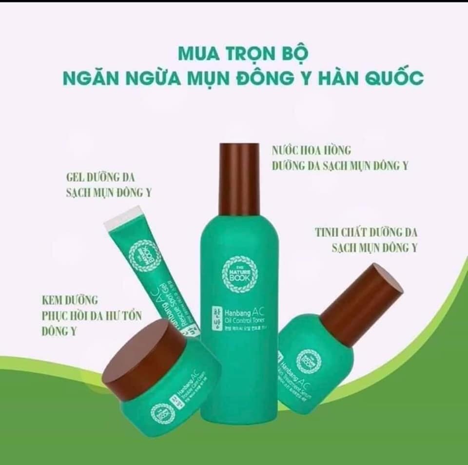 Tinh chất The Nature Book dưỡng da sạch mụn Đông Y Hàn Quốc Hanbang AC Skin Treatment Serum 35ml