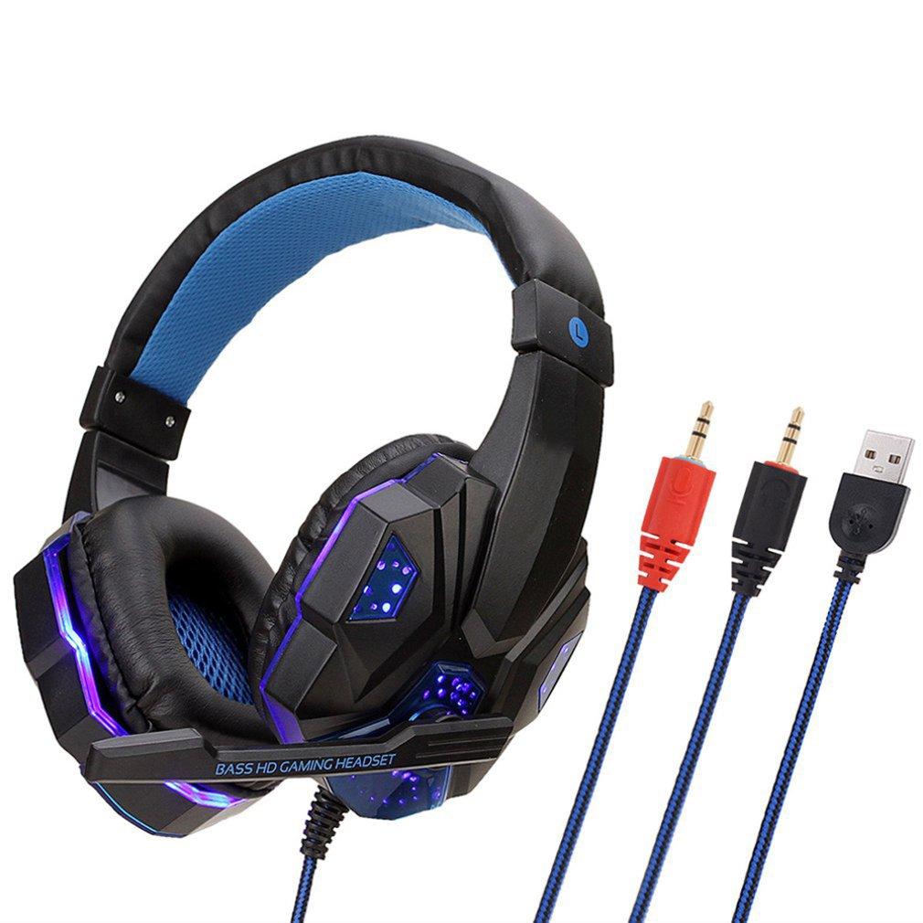 Tai Nghe Máy Tính Cho PS4 Game Phát Quang Tai Nghe Máy Tính Dạ Quang Tai Nghe Tai Nghe Chơi Game Có Dây Tai Nghe