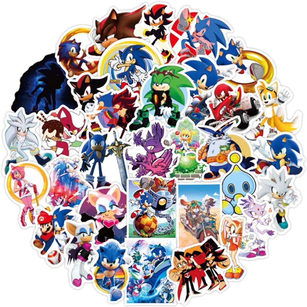 Set 30 Sticker Sonic The Hedgehog- Nhím Sonic