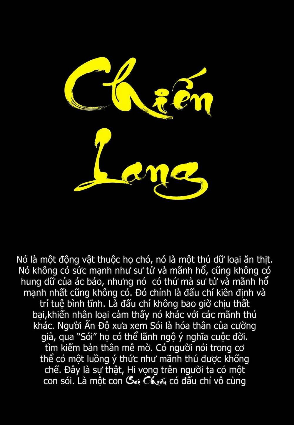 mạt nhật chiến lang chapter 1 2