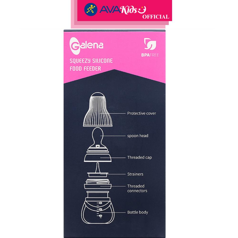 Bình ăn dặm Galena GA-BS01 90 ml (từ 0 tháng) - Hàng Chính Hãng
