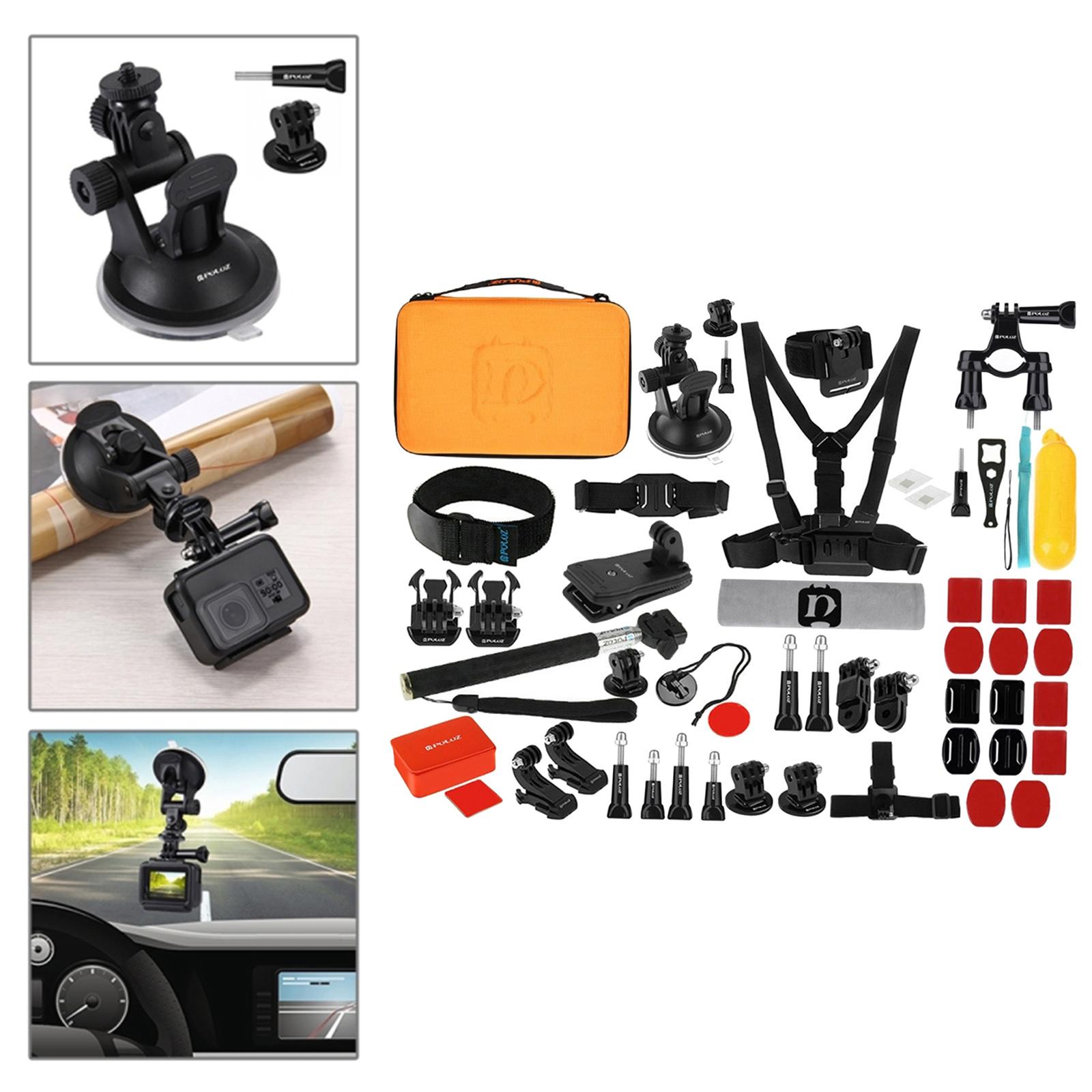53-in-1 Accessories Kit for GoPro Hero 7 6 5 4 3 2 for NEW HERO Pro Camera
