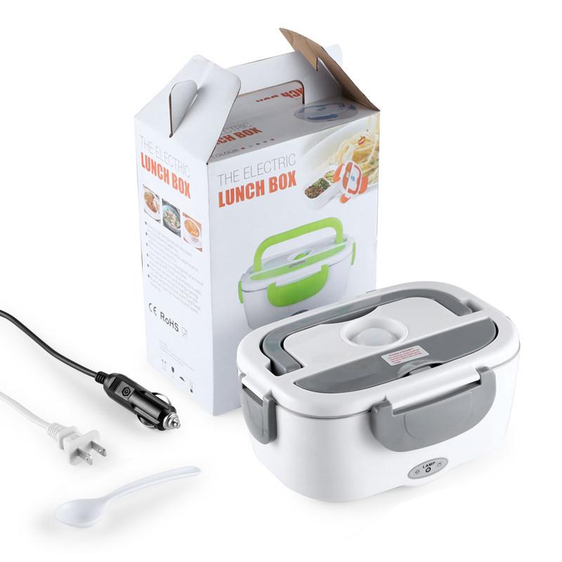 Hộp cơm điện hâm nóng thức ăn, di động 3 trong 1 220V cho ô tô và gia đình
