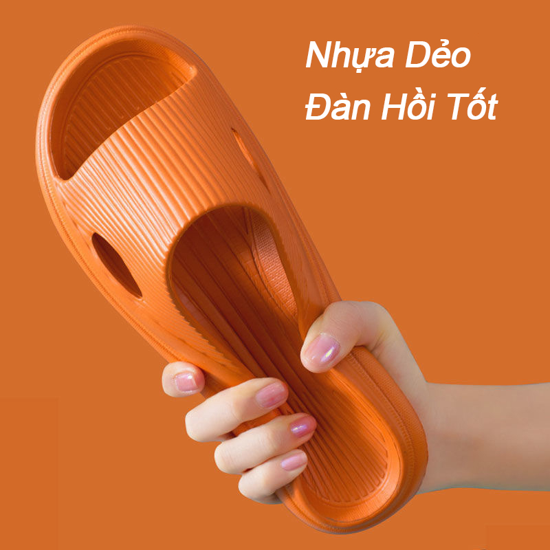 Dép Nhựa Unisex Đi Trong Nhà Thông Hơi Mẫu Mới Siêu Nhẹ Êm - MSP 3224W