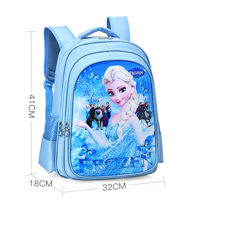 Balo bé gái in hình Elsa, Sofia siêu cute mã SJT