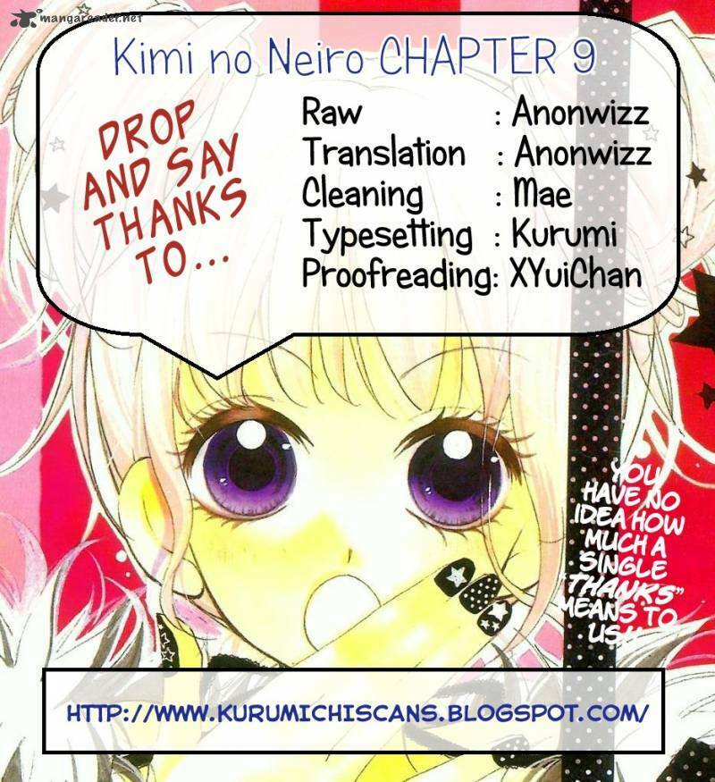 kimi no neiro chapter 9 38