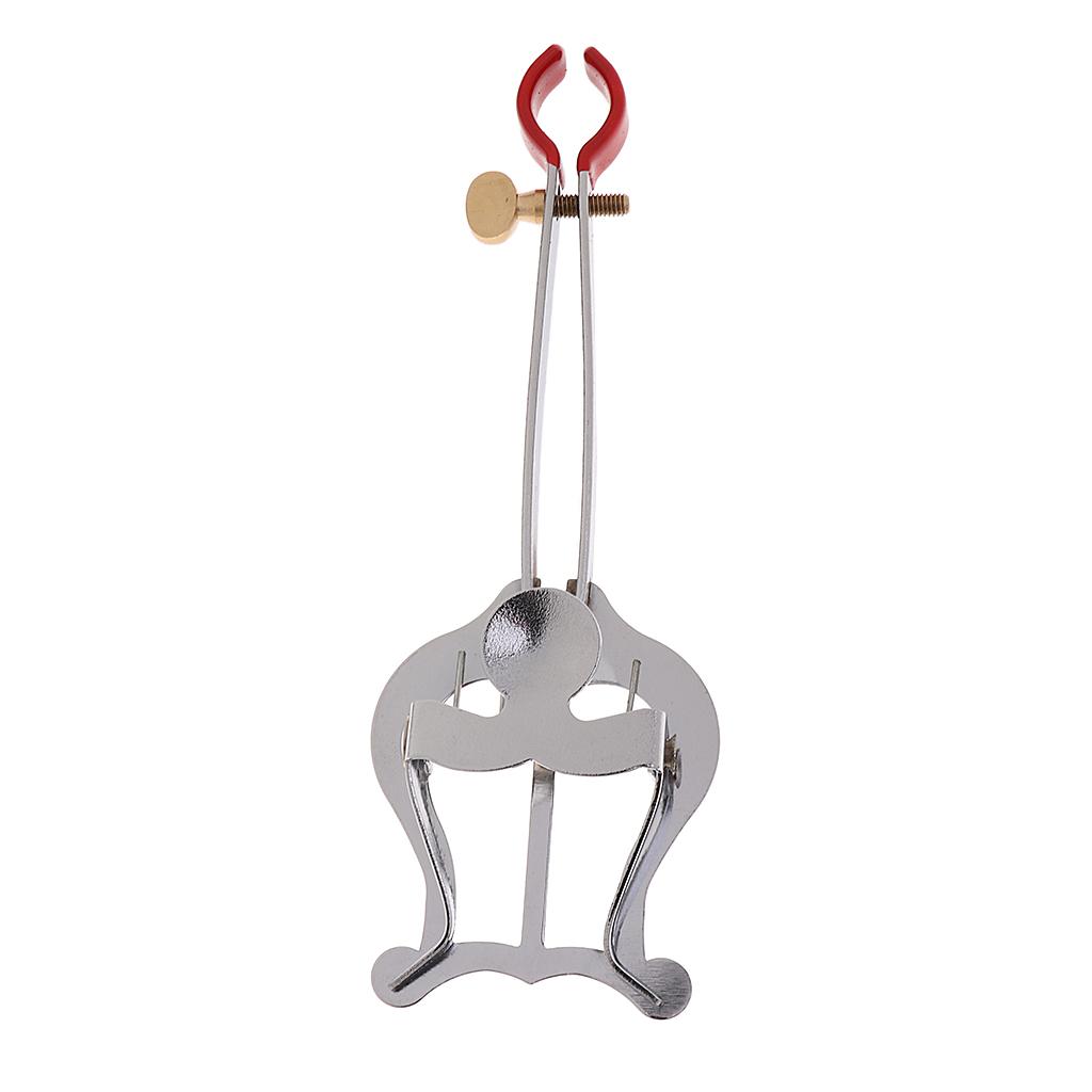 Sunnimix Mạ Kèn Kẹp Đàn Lyres Kẹp Đứng Hỗ Trợ Nhạc Cụ