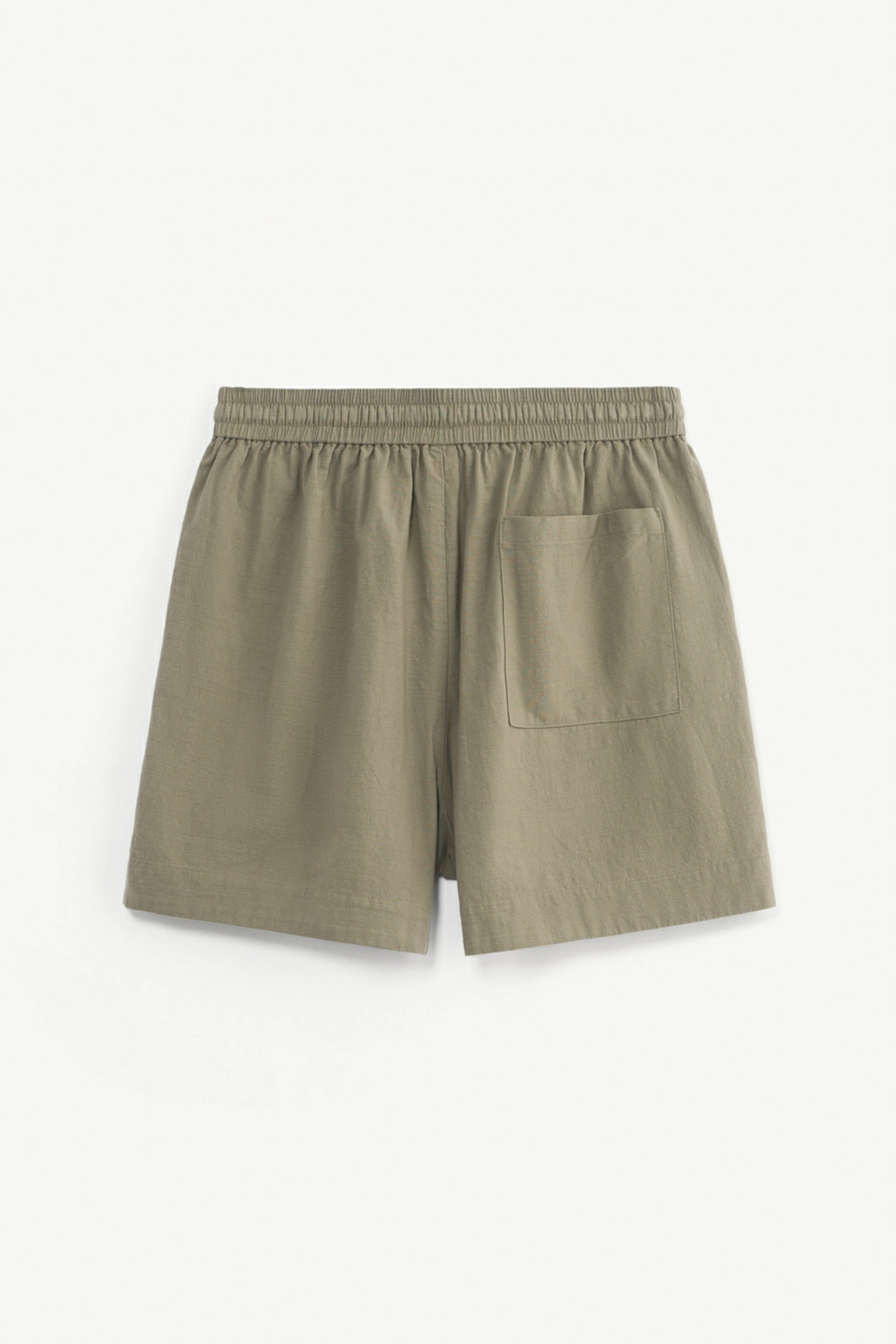 Quần Short ROUTINE Lưng Thun Dây Rút Trơn Form Loose - 10S24PSH002 | LASTORE MENSWEAR