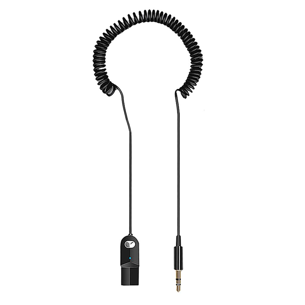 Bluetooth Receiver Car Kit Portable  AUX Adapter 3.5mm Stereo Output Bluetooth 5.0 A2DP for Home Audio Music Streaming Sound System