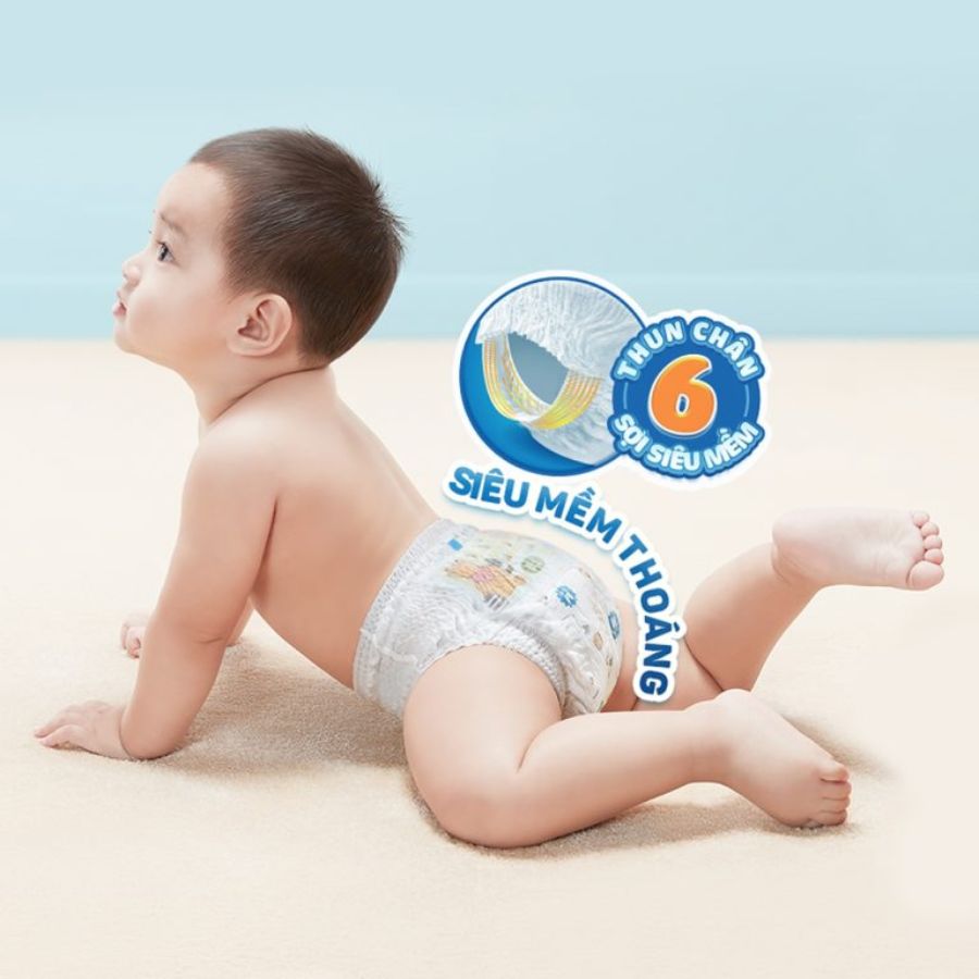 Tã quần Moony siêu thoáng Boy