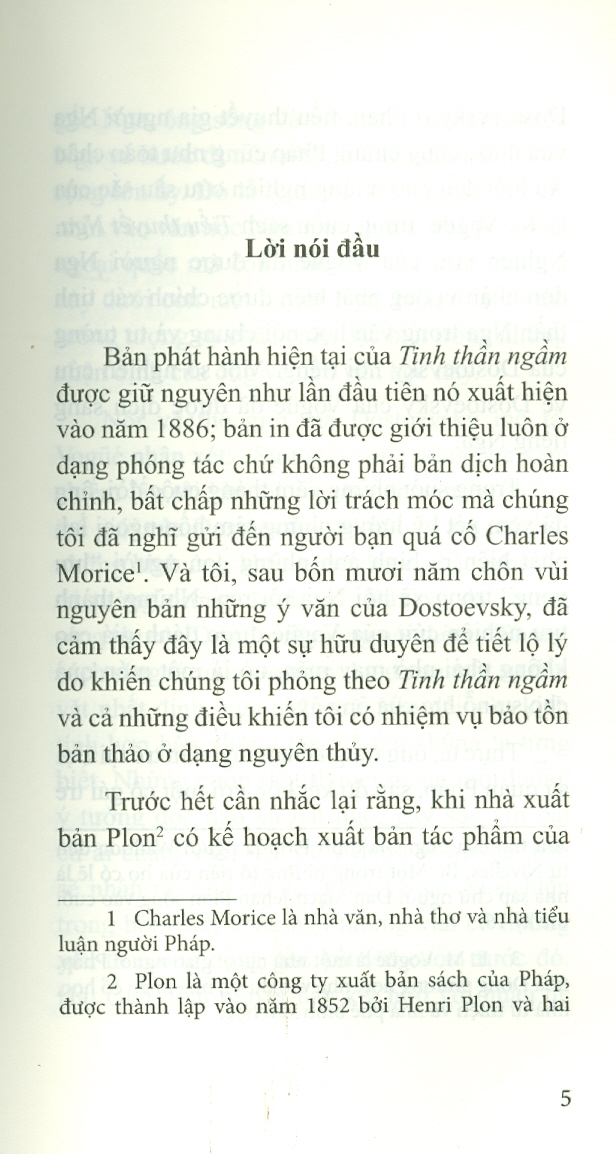 TINH THẦN NGẦM - Tuyển tập truyện ngắn Dostoevsky - Dostoevsky  - Nhiều dịch giả - Truongphuongbooks