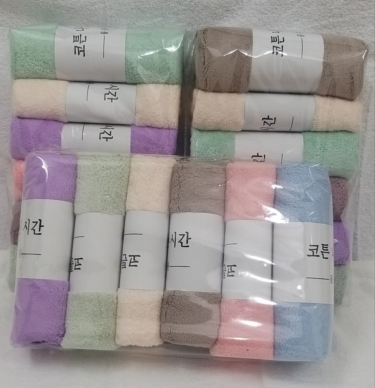 Combo 6 khăn gội đầu hàn quốc đa năng