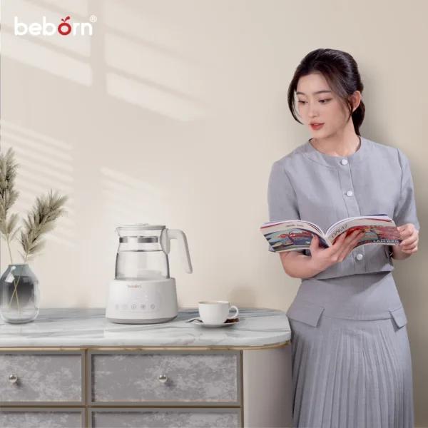 Bình đun nước giữ nhiệt pha sữa điện tử Fatz baby Beborn Presto 1 K01