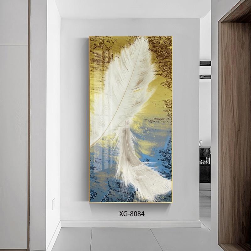 Tranh Treo Tường Trang Trí Canvas - Tranh Đôi Lông Vũ Đẹp