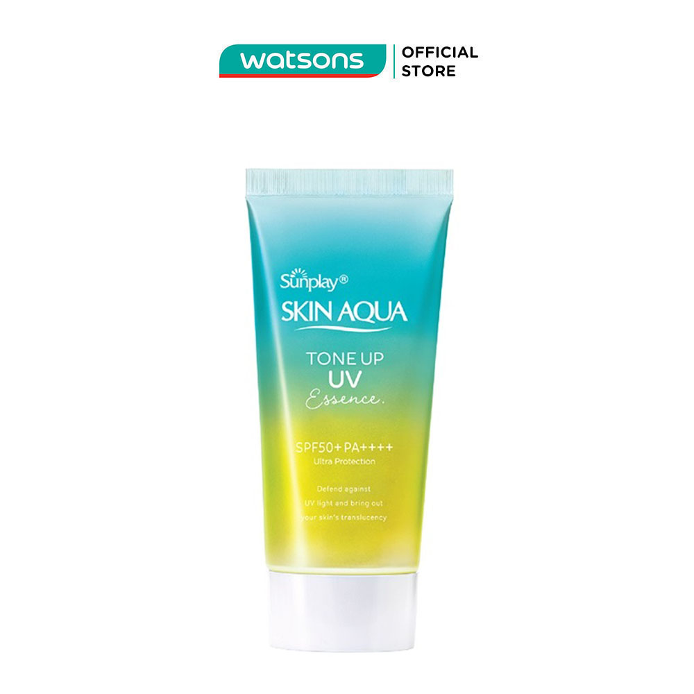 Tinh Chất Chống Nắng Sunplay Skin Aqua Tone Up UV Essence Mint SPF50+ PA++++ Hiệu Chỉnh Sắc Da 50g