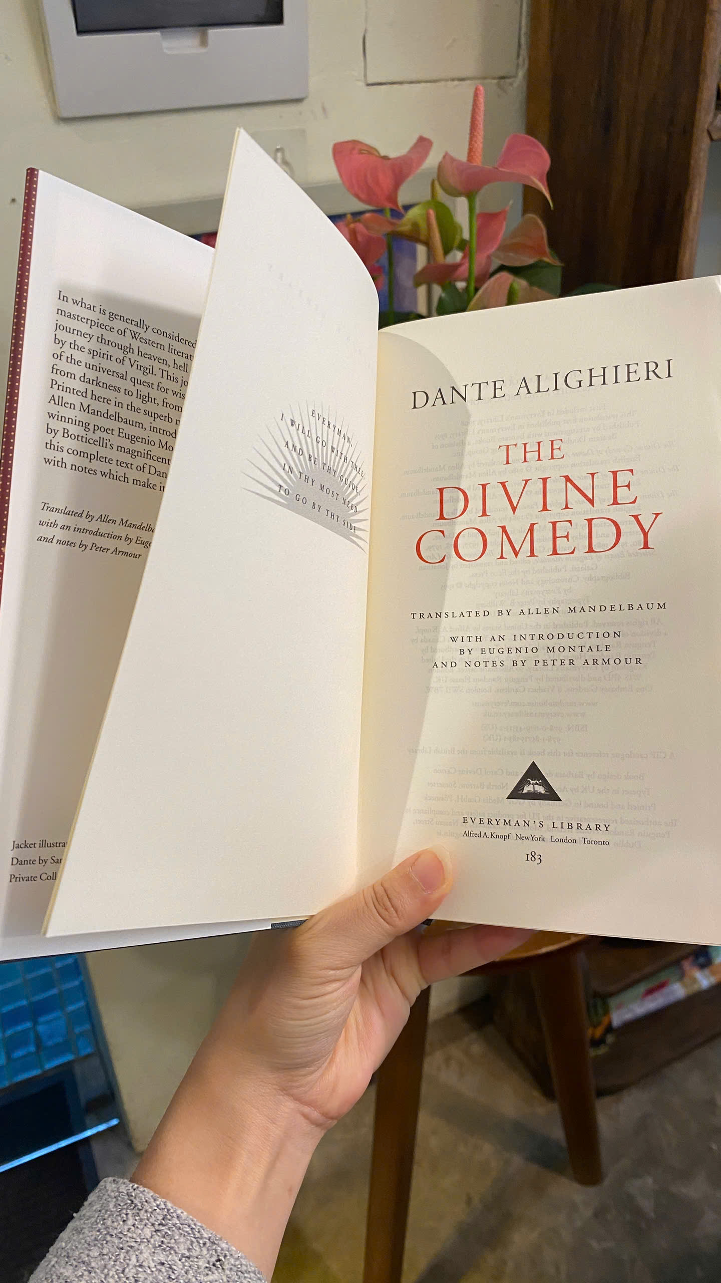 Sách - The Divine Comedy by Dante | Everyman’s Library / Classics / Poetry / Ngoại văn Bìa cứng