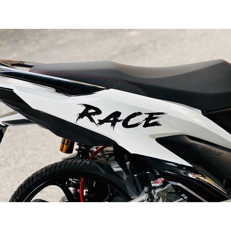 Tem dán xe, sticker dán xe máy xe đạp điện chữ RACE, TAFU, DINO chất liệu chống nước,chống rách - ANCHI PRINTING