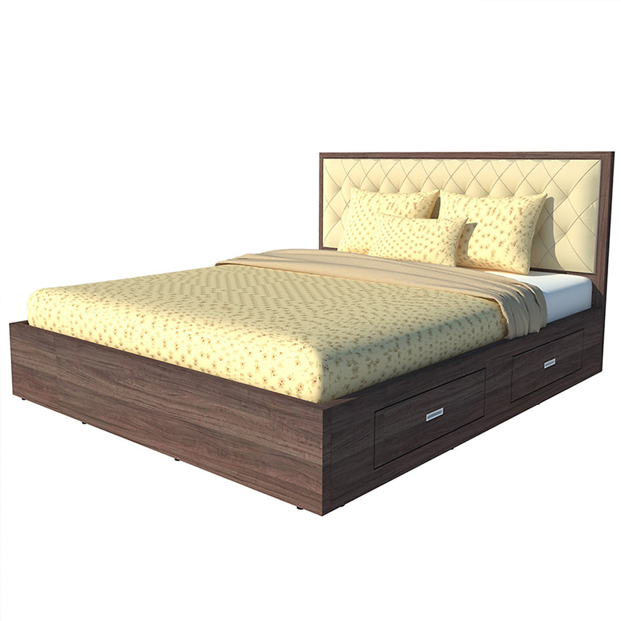 Giường ngủ cao cấp phong cách Bắc Âu - Thương hiệu alala.vn (1m8x2m)
