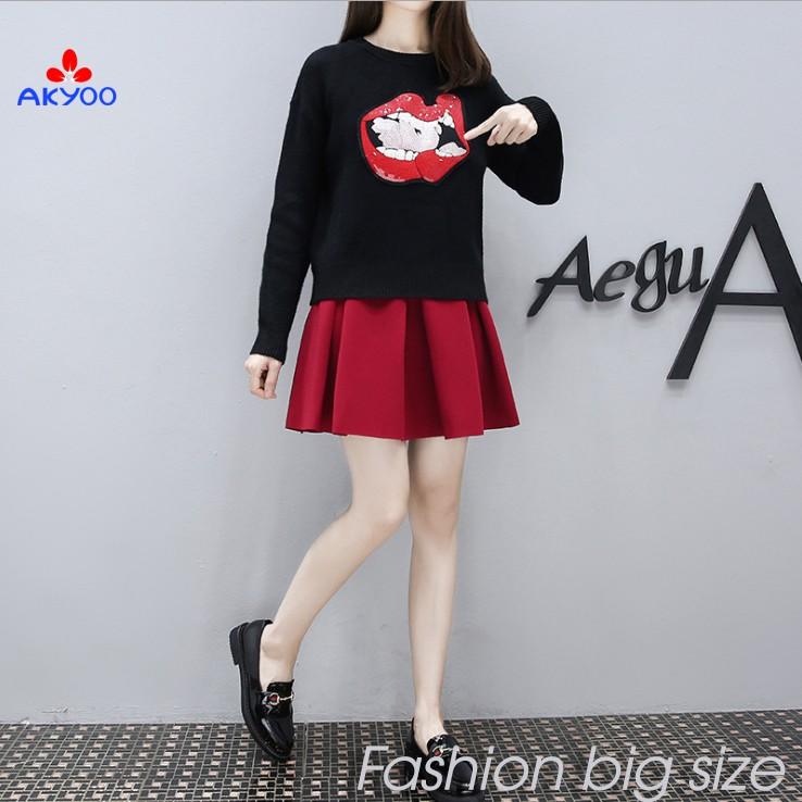 (Free Ship ) Áo Len Big size Thu Đông (size XL,2XL,3XL,4XL