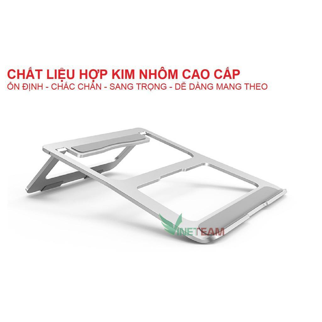 Giá Đỡ Dành Cho Laptop Macbook Để Bàn Có Thể Gấp Gọn. Chất Liệu Hợp Kim Nhôm Cao Cấp -dc3939