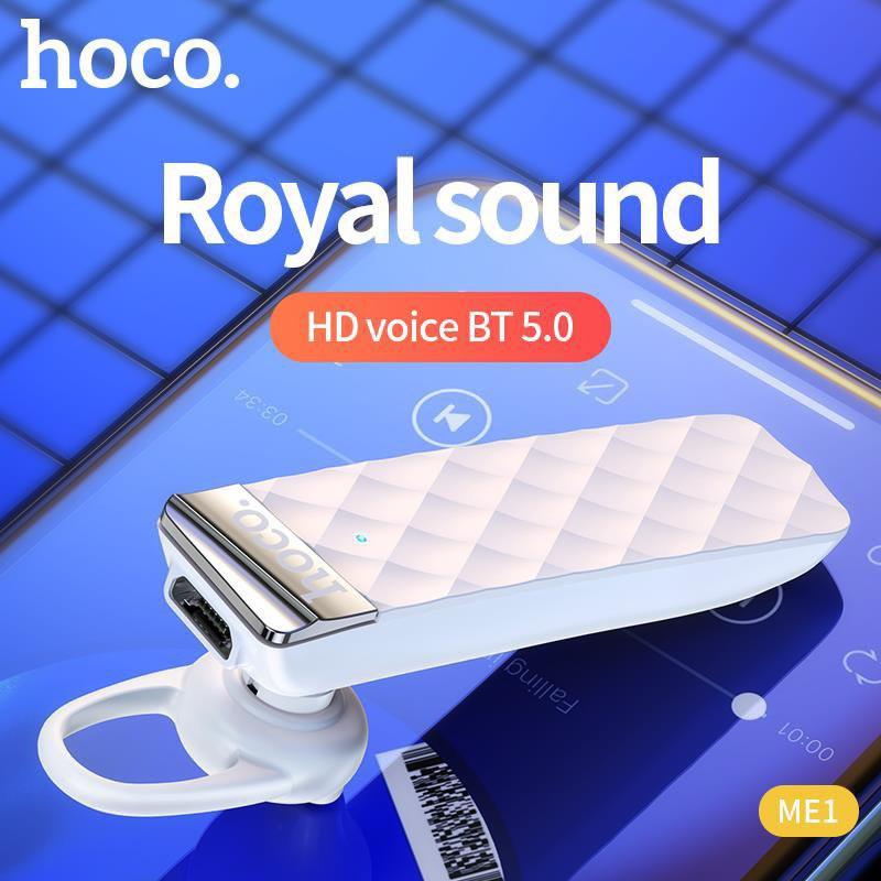 Tai nghe bluetooth dành cho Hoco ME1 Cool Mic V5.0 Pin dùng 5H  - Hàng Chính Hãng