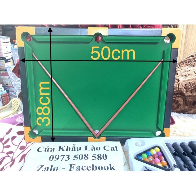 Bàn Bi A cho bé - Bàn bida mini-(size 50*38*15cm), bàn bida lót nỉ