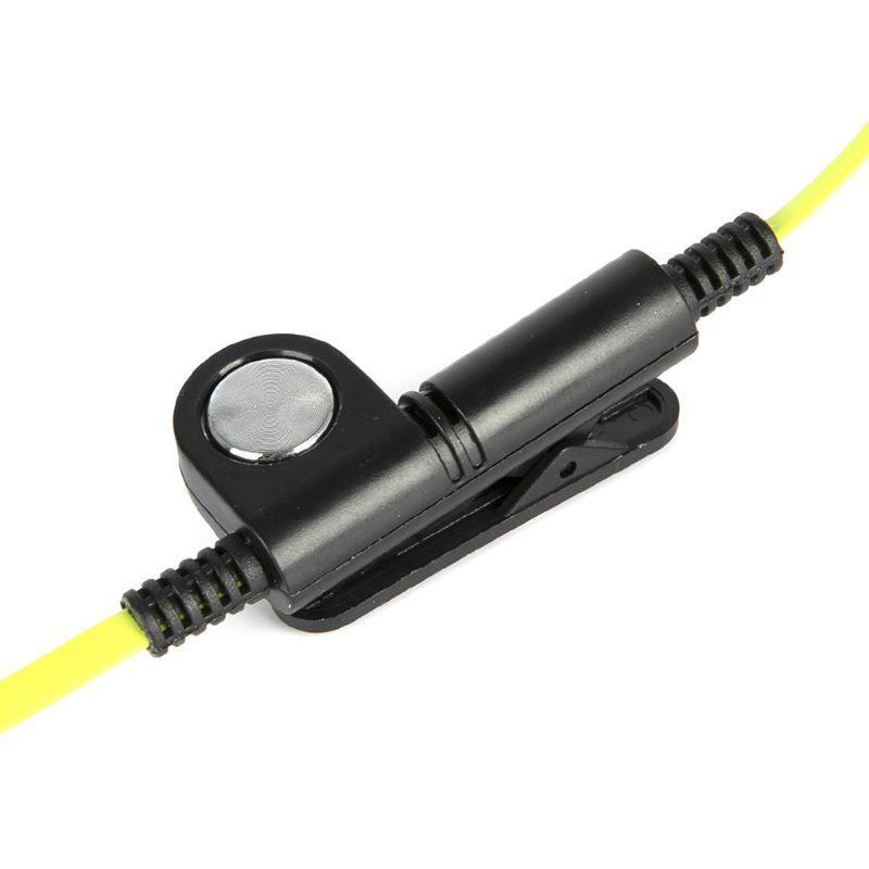 Tai Nghe 2 Chiều Màu Xanh Lá Cây Thời Trang Dùng Cho Bộ Đàm BF888s UV5R UV82 Walkie Talkie