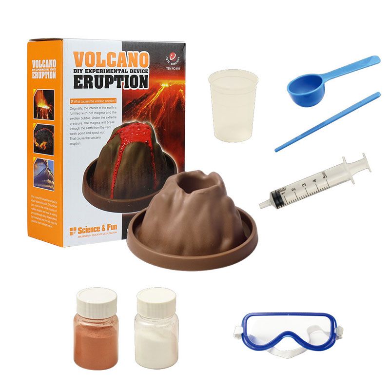 ĐỒ CHƠI THÍ NGHIỆM KHOA HỌC VUI - NÚI LỬA PHUN TRÀO (VOLCANO ERUPTION SCIENCE EXPERIMENT KIT)