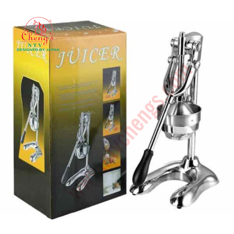 Máy ép trái cây Inox 304 bằng tay cỡ lớn Juicer, tỷ lệ vắt 98%, trọng lượng 6kg | Hàng nhập khẩu