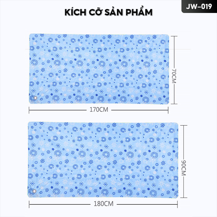 Giường Nệm Nước Làm Mát Mùa Hè Sử Dụng Cho Gia Đình Nhiều Kích Cỡ Thích Hợp Có Van Thoát Hoặc Châm Nước Tiện Lợi JW-019