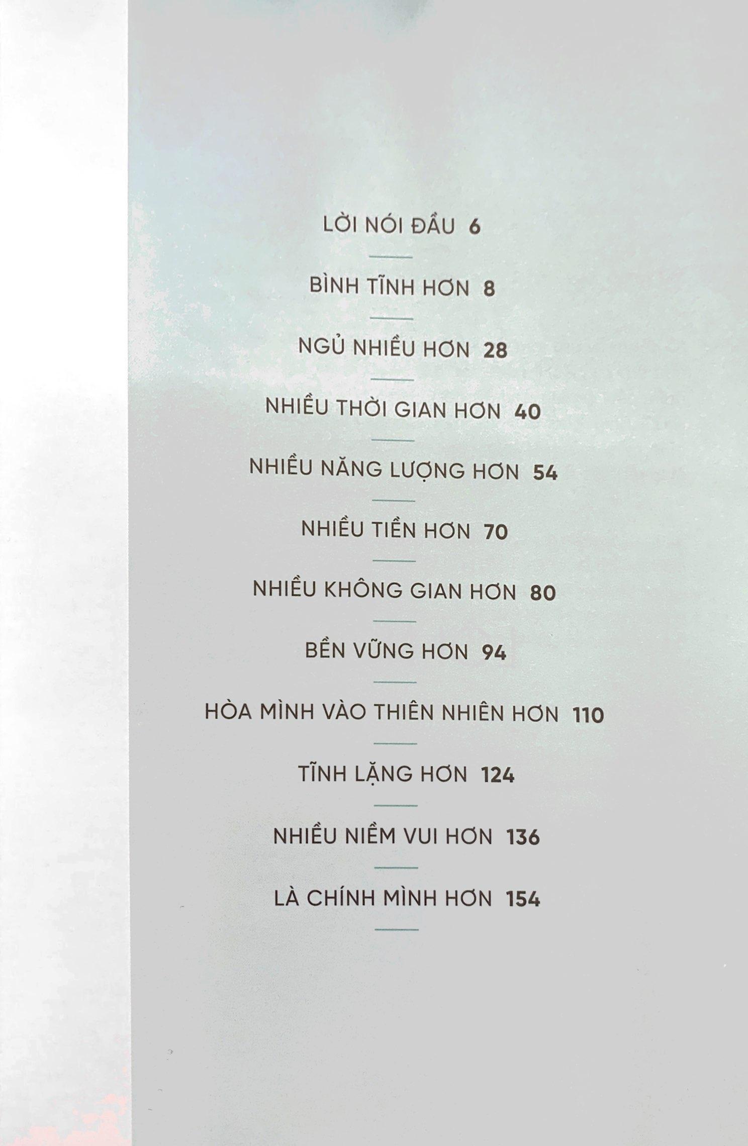 Ít Đi Để Được Nhiều Hơn - Less Is More