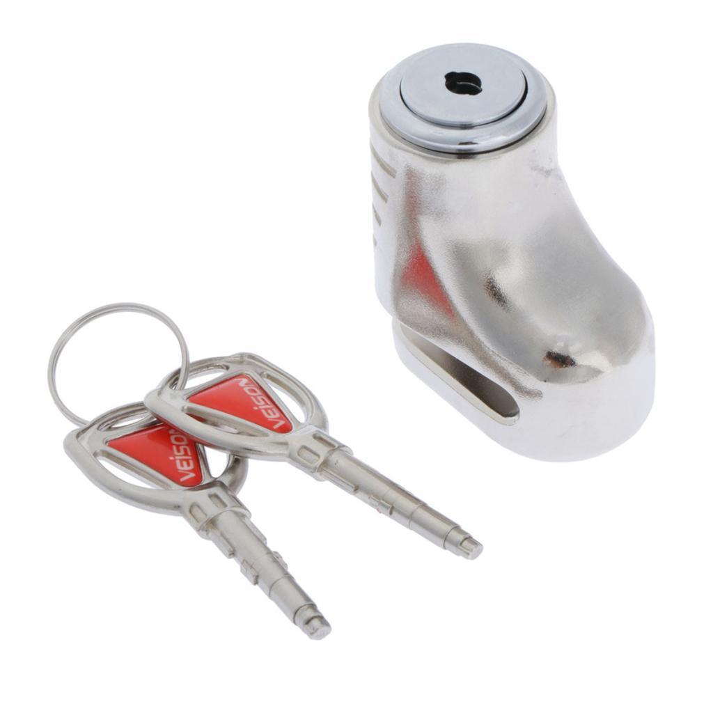 Zinc Alloy Waterproof Motorcycle Antitheft Wheel Disc Brake Lock