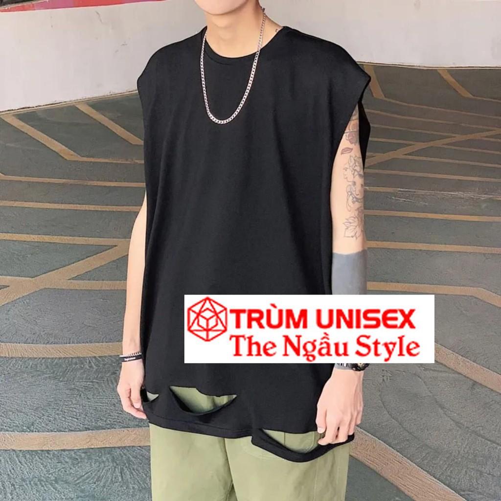 Áo thun Ba lỗ Tanktop TORN rách chất Unisex aothununisex aophongnam