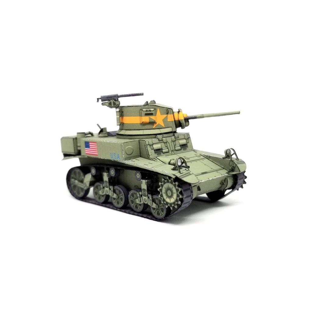 Mô hình giấy 3D xe tank M3A1 tỉ lệ 1/72