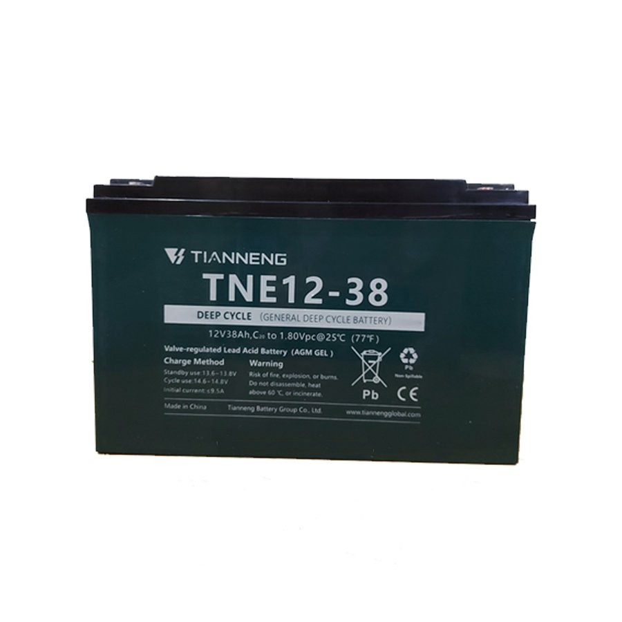 Ắc Quy Thiên Năng Tianneng TNE12-38 , ắc quy dùng cho Xe điện, UPS, Năng lượng mặt trời