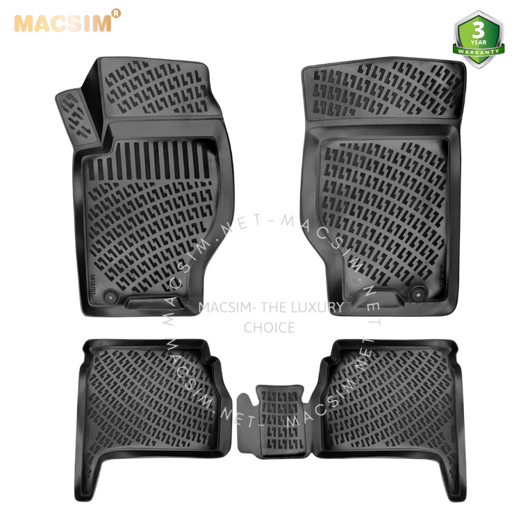 Thảm lót sàn ô tô nhựa TPU Silicon Kia Sorento first generation 2002-2009 Nhãn hiệu Macsim