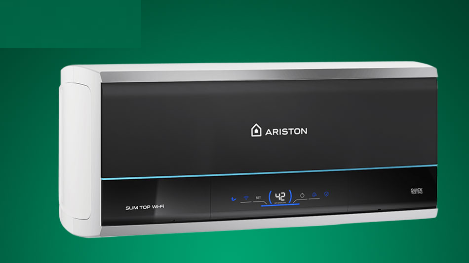 MÁY NÓNG TẮM GIÁN TIẾP ARISTON 30 lít  SLIM3 30 TOP WIFI VN - HÀNG CHÍNH HÃNG - CHỈ GIAO HCM