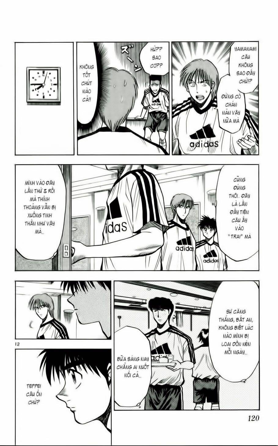 vũ điệu trên sân cỏ - fantasista chapter 50 12