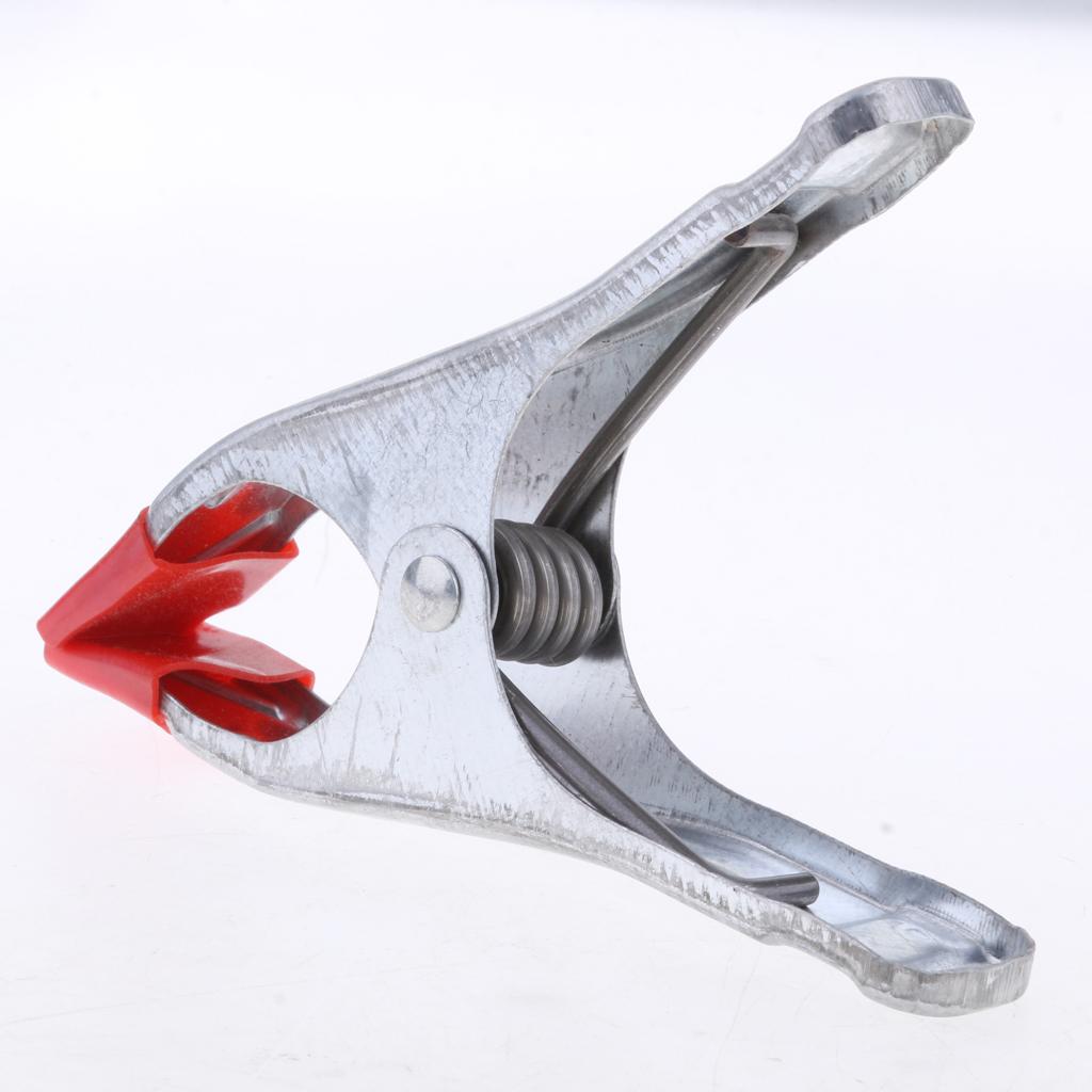 A Quick-Clip DIY Repair Tool Spring Steel Clamp Clip Jaw Opening Hand 6inch