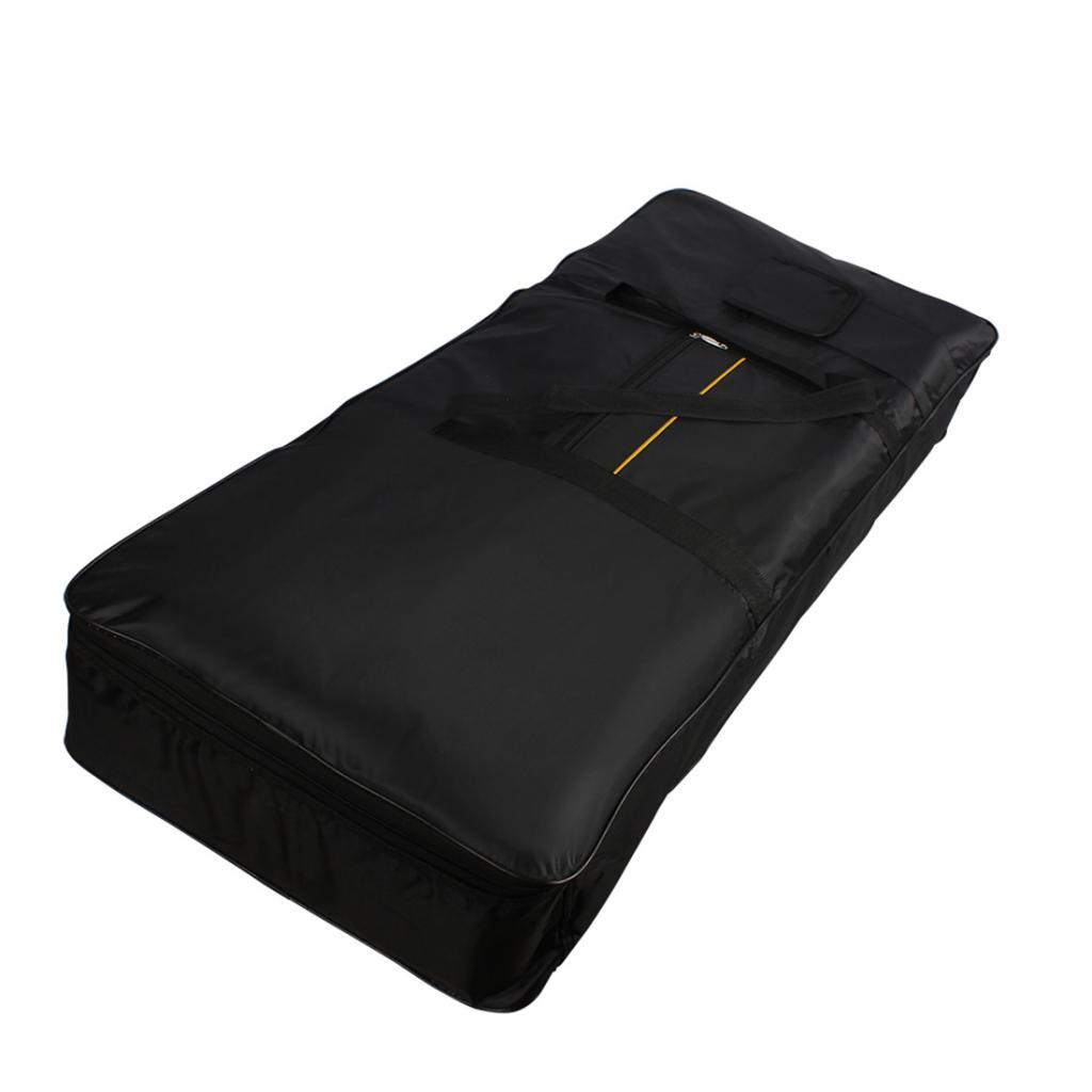 1pc Dustproof Black Bag Case Carry for 61 Key Electronic Organ Digital Piano