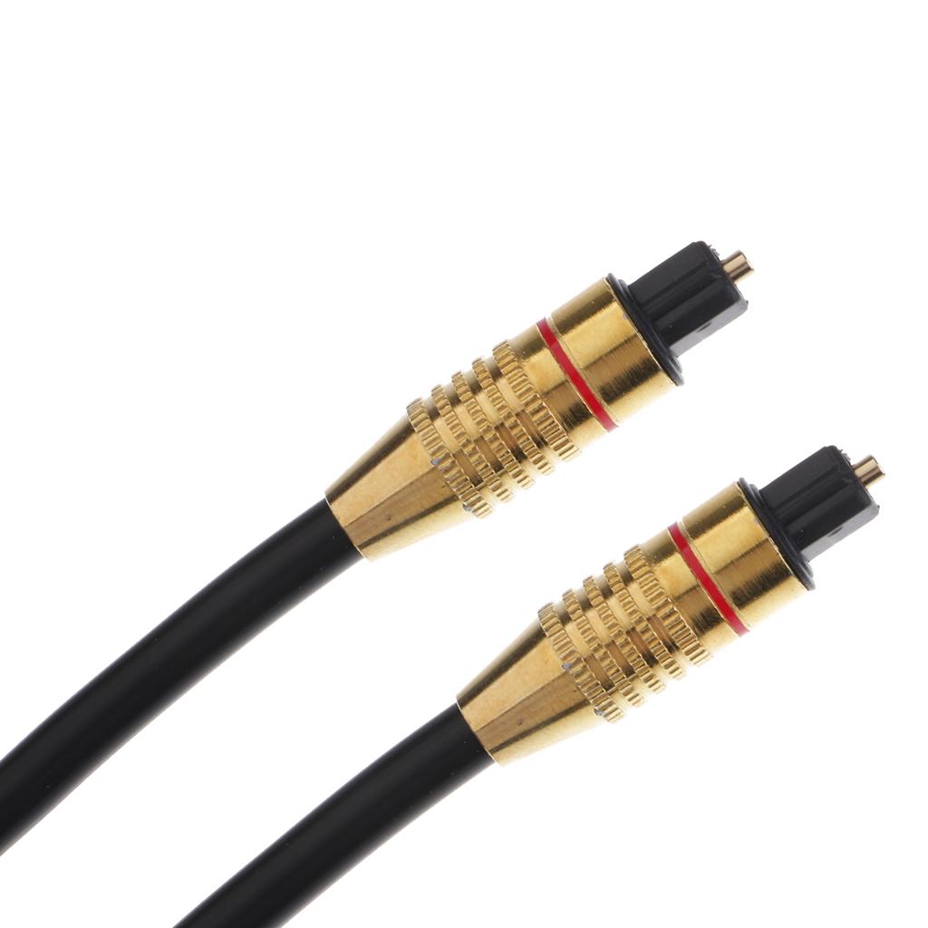 Ultra Slim Toslink Optical Digital Audio Cable OD:6.0mm Molded, Black