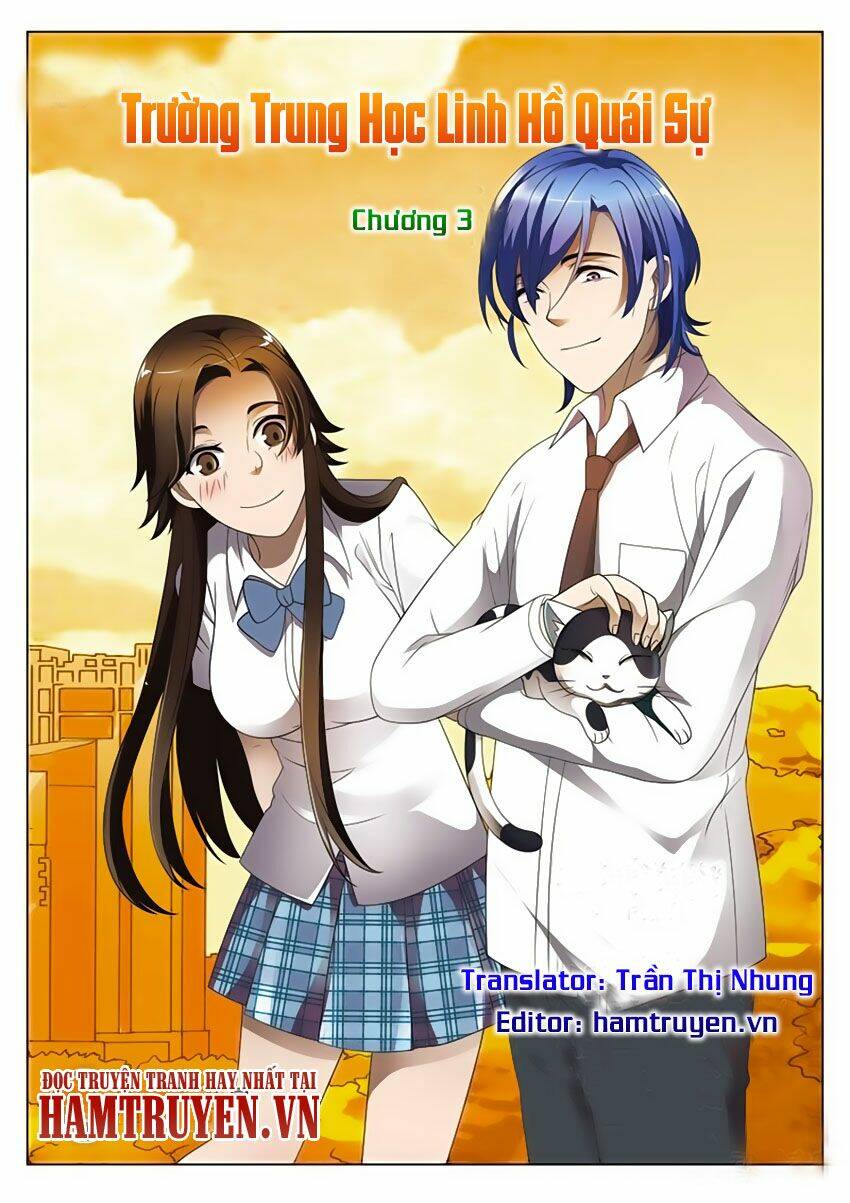 trường trung học linh hồ quái sự chapter 3 1