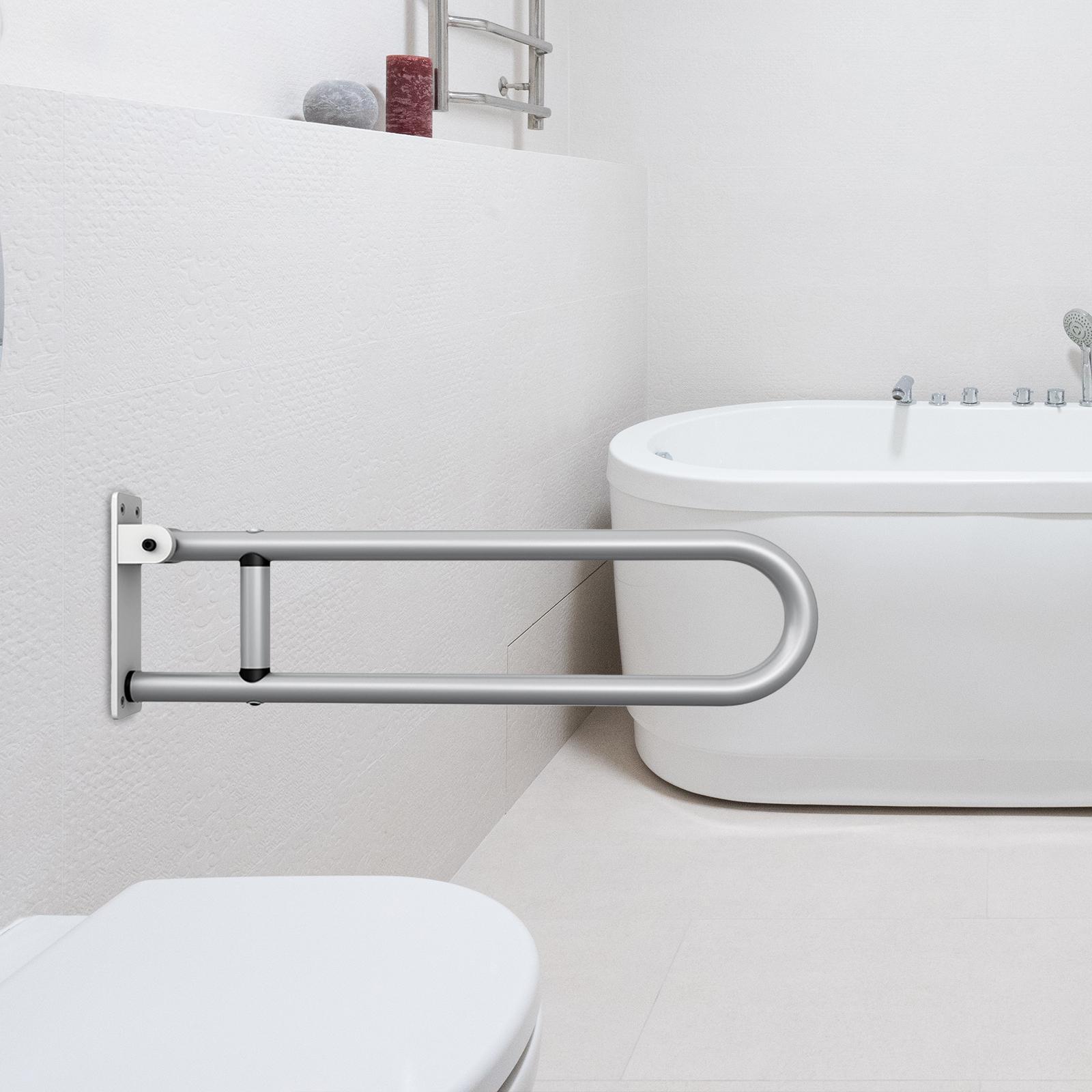 Shower Assist Wall Mount Elderly Disabled Toilet Aid Folding