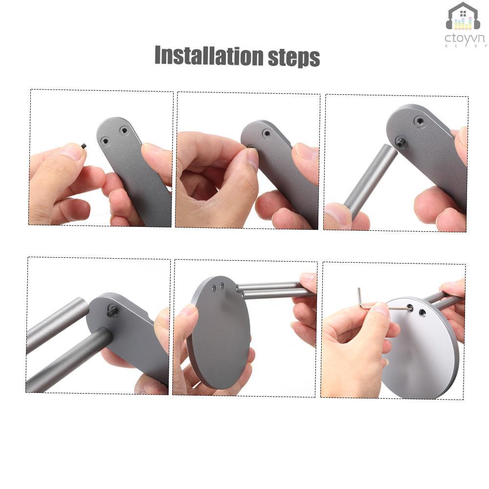 Giá đỡ tai nghe chụp tai bằng hợp kim nhôm tiện dụng