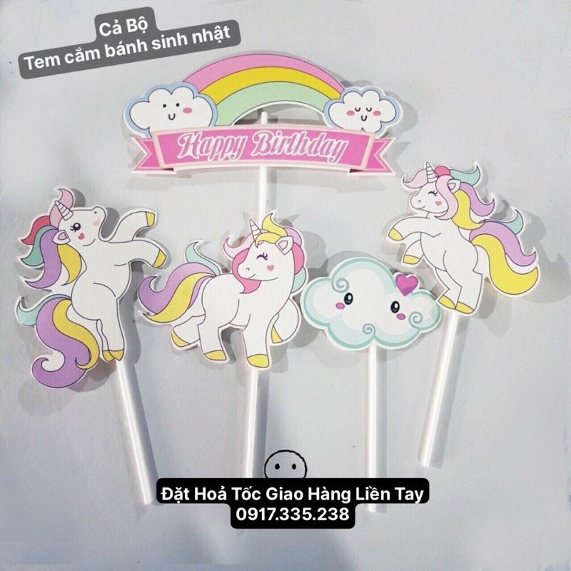 Bóng ngựa Pony Backdrop Thiết Kế Tên Theo Yêu Cầu Có Thể Đổi Màu Ngựa Theo yêu thích Tặng Bơm Và keo
