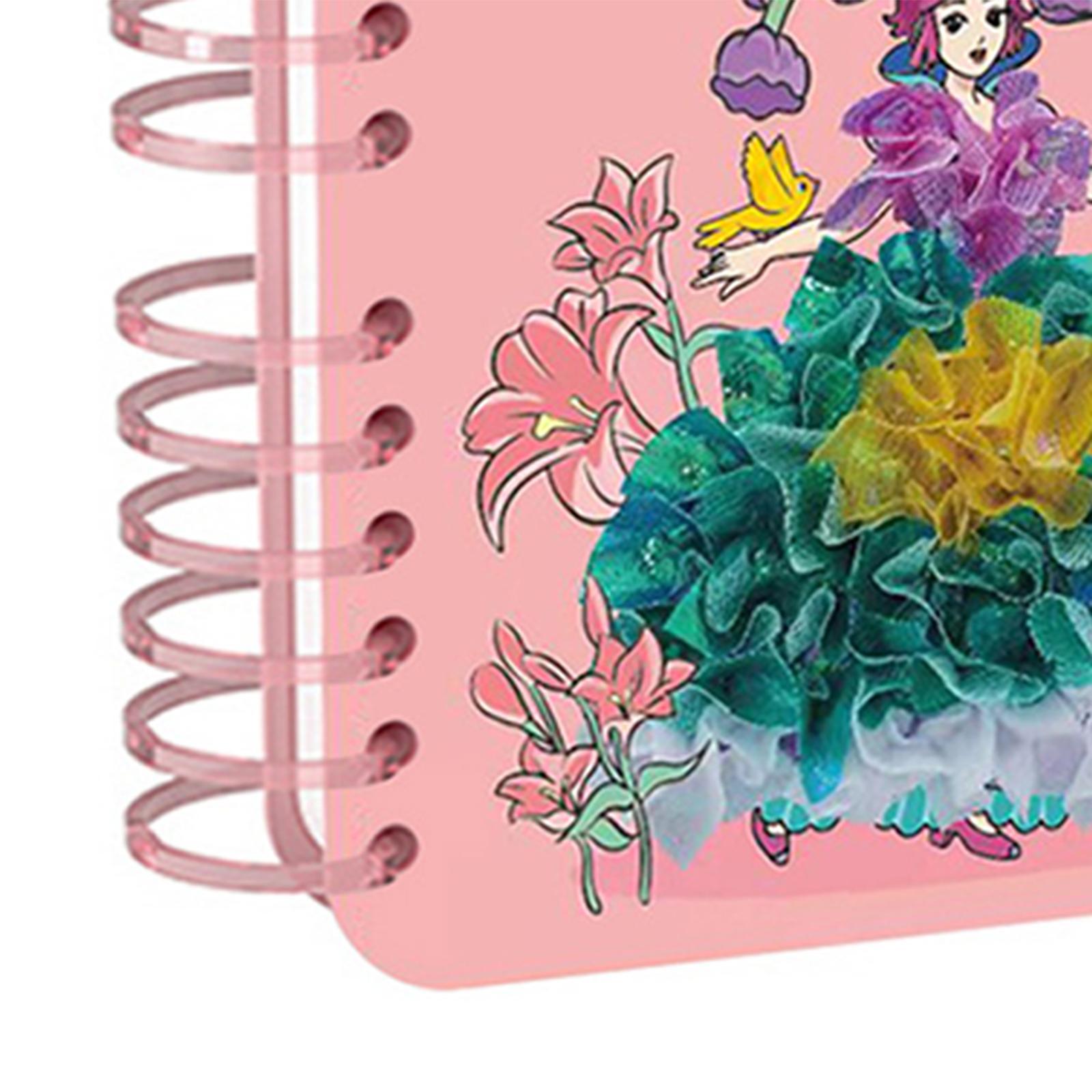 Colorful Watercolor Painting Book, Princess Theme Reusable Sticker Book, Removable Travel Sticker Book for Kids Birthday Party Supplies Awards