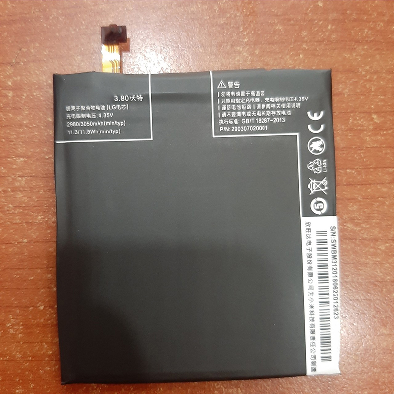 Pin Dành Cho điện thoại Xiaomi M3