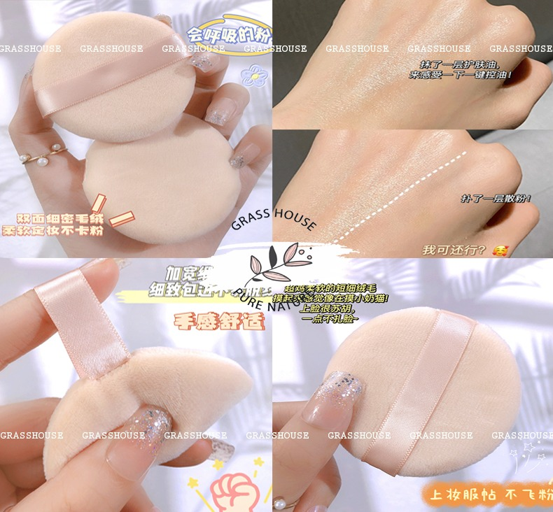 Mút Trang Điểm Ướt Và Khô Jonbos Đa Năng Tiện Dụng